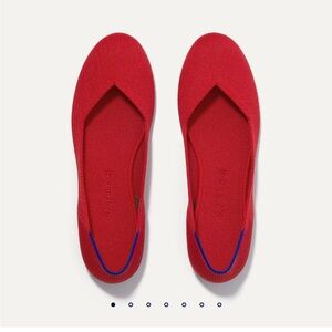 Rothy’s Flat in Bright Red Size 8.5 - Used, in excellent condition